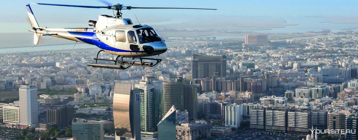 Полет на вертолете Дубай