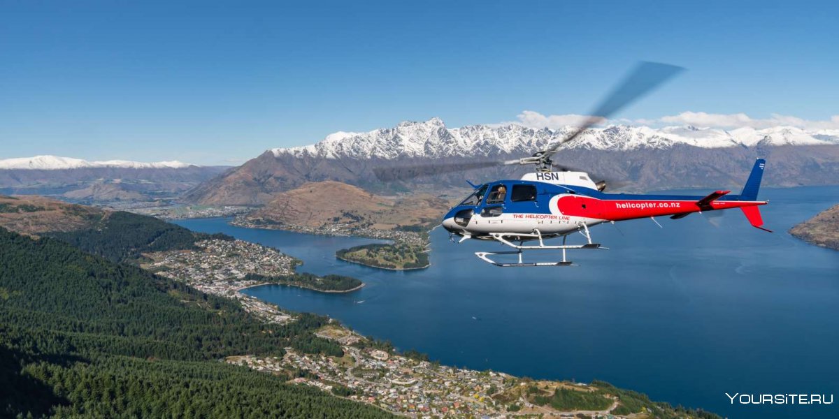 Куинстаун новая Зеландия вертолеты
