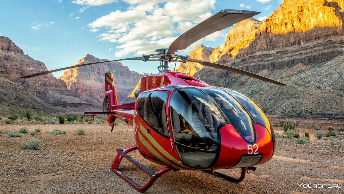 Гранд каньон на вертолете
