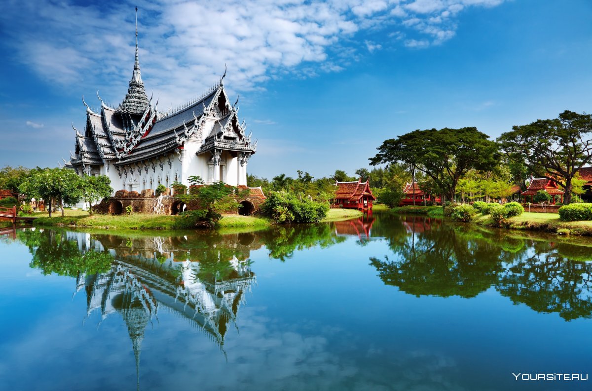 Бангкок Тайланд китайские домики