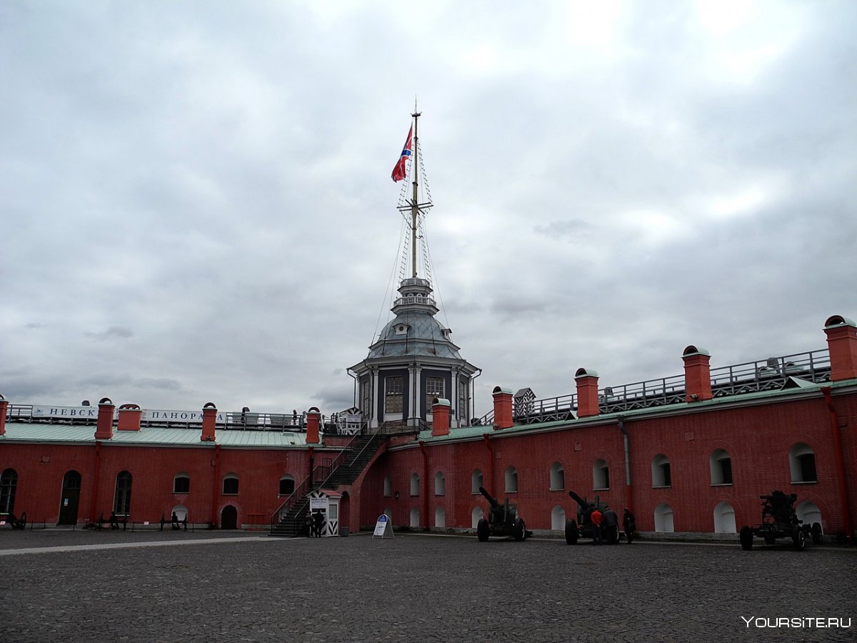 Петропавловская крепость в Санкт-Петербурге Бастионы