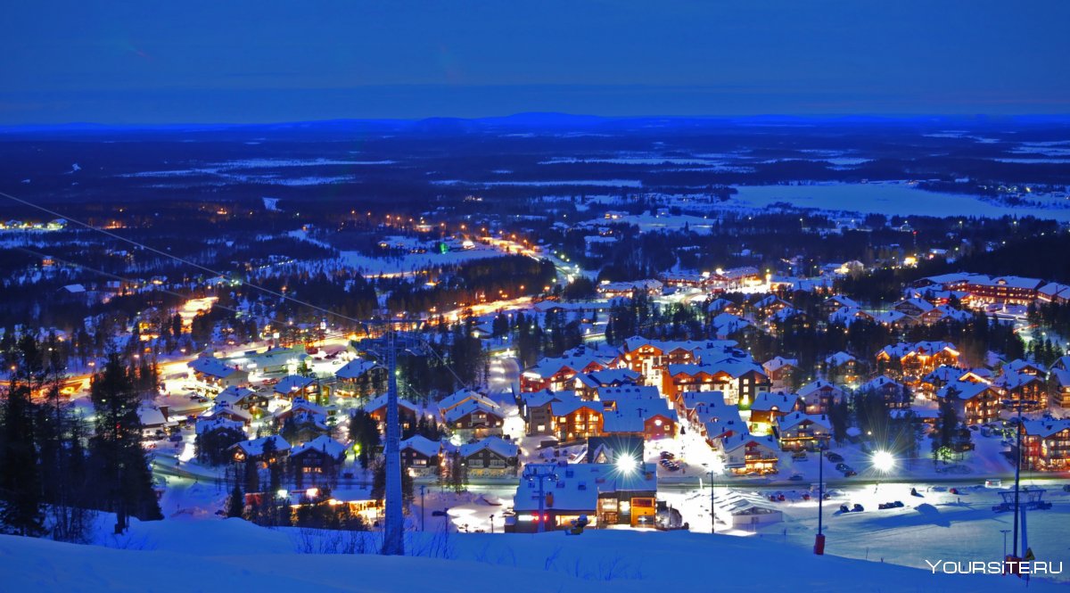 Вуокатти Финляндия горнолыжный курорт