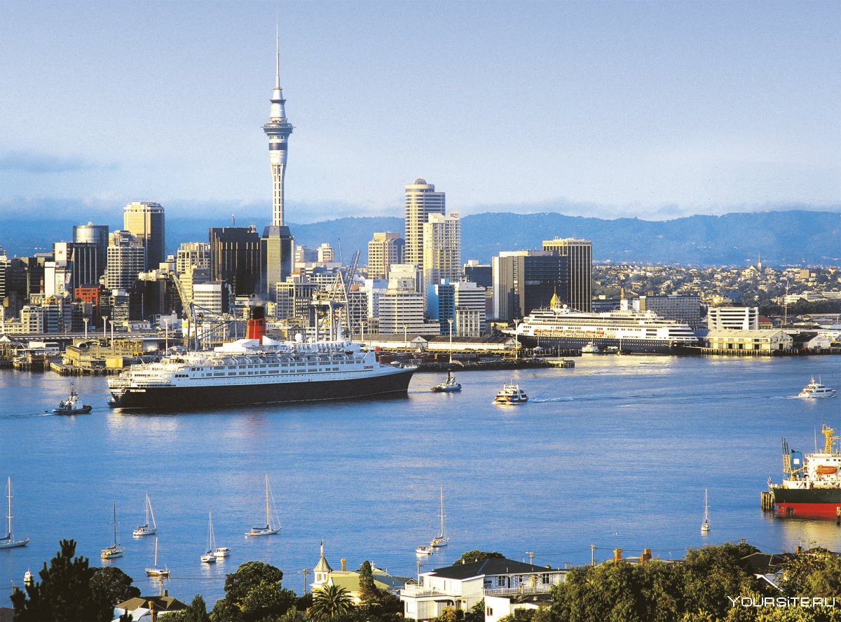 Auckland the City of Sails is in