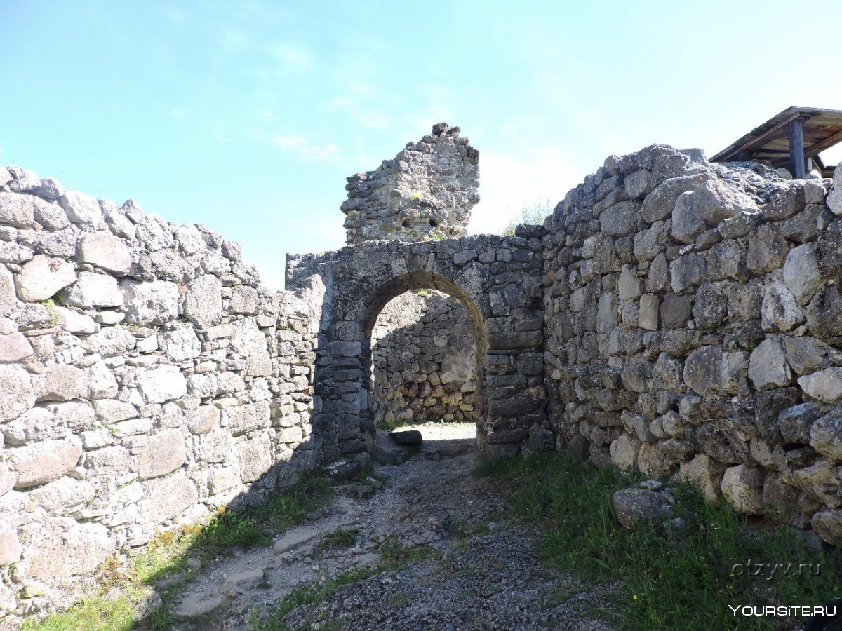 Крепость Алустон Крым