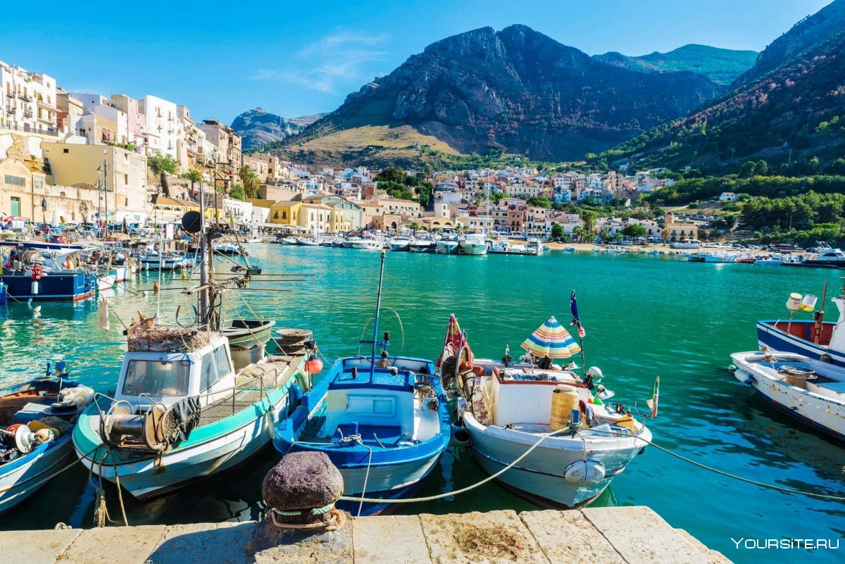 Италия остров Сицилия Аквамэн
