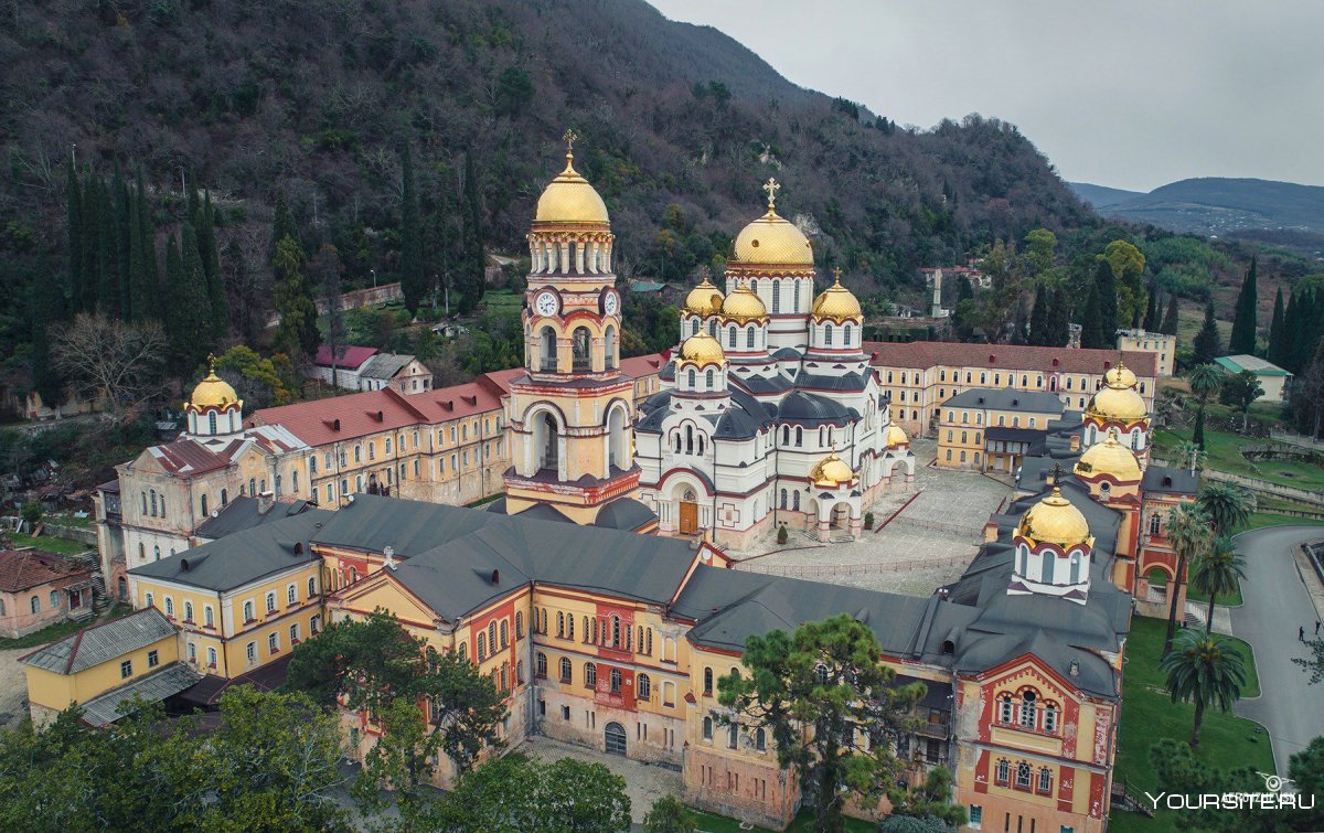 Новоафонский монастырь новый Афон Абхазия