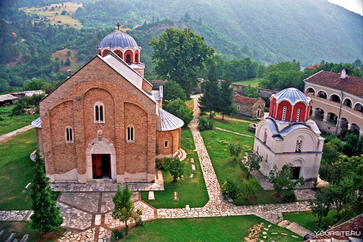 Монастырь Студеница, Кралево, Сербия,