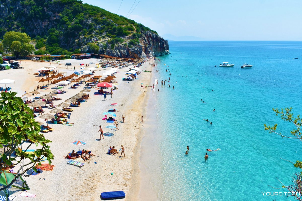 Gjipe пляж Албания