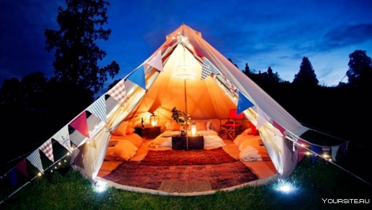 Палатка с удобствами