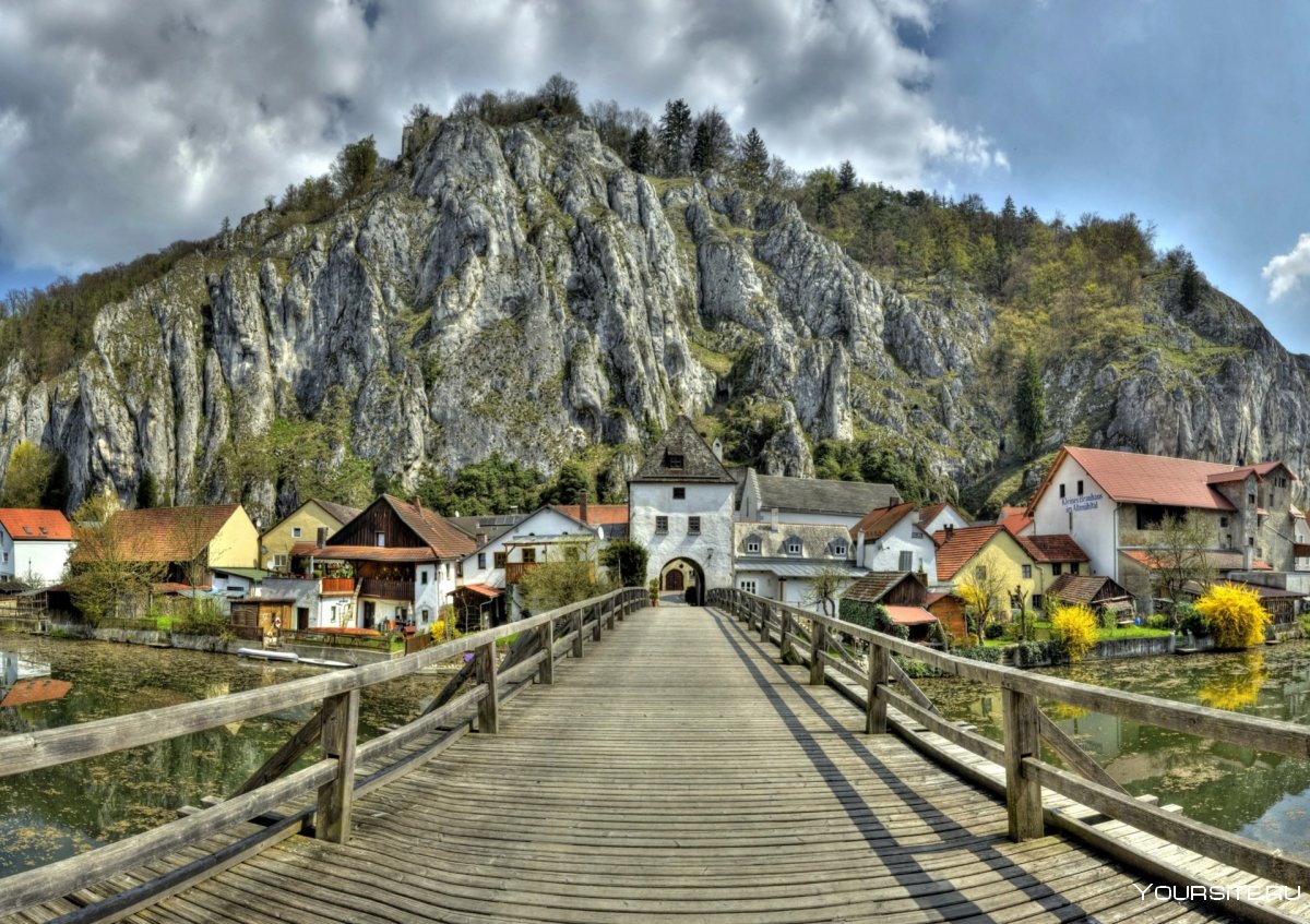 Альпийские деревни в Швейцарии