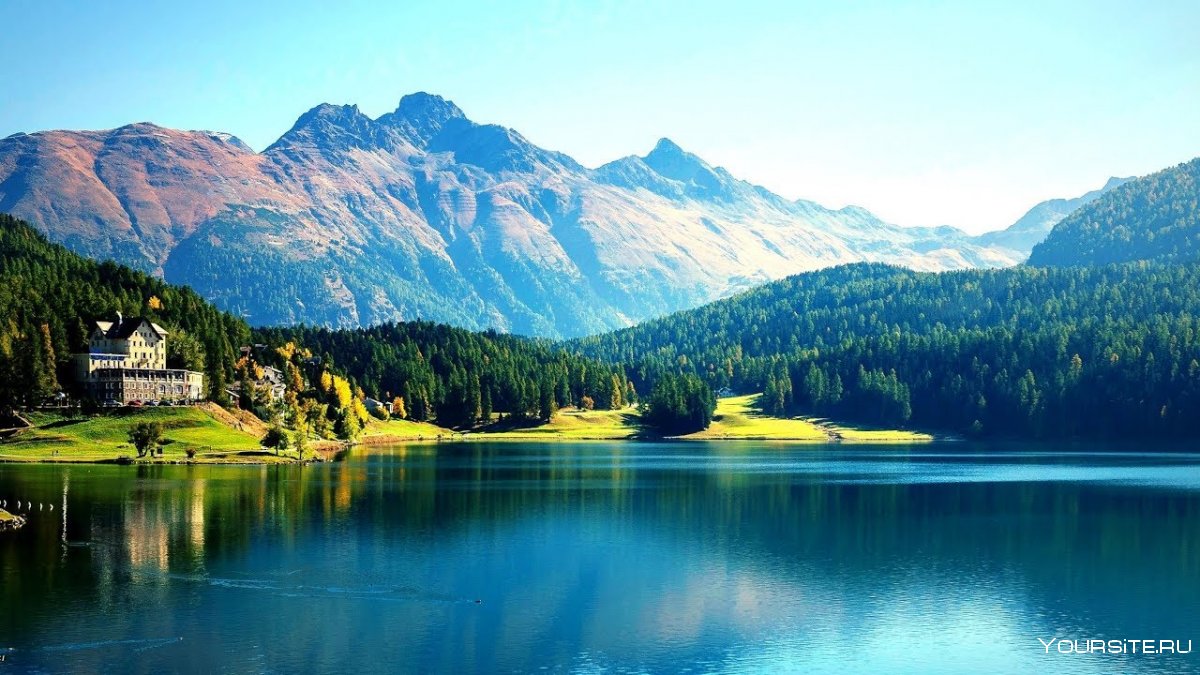 Швейцария озеро Турнер