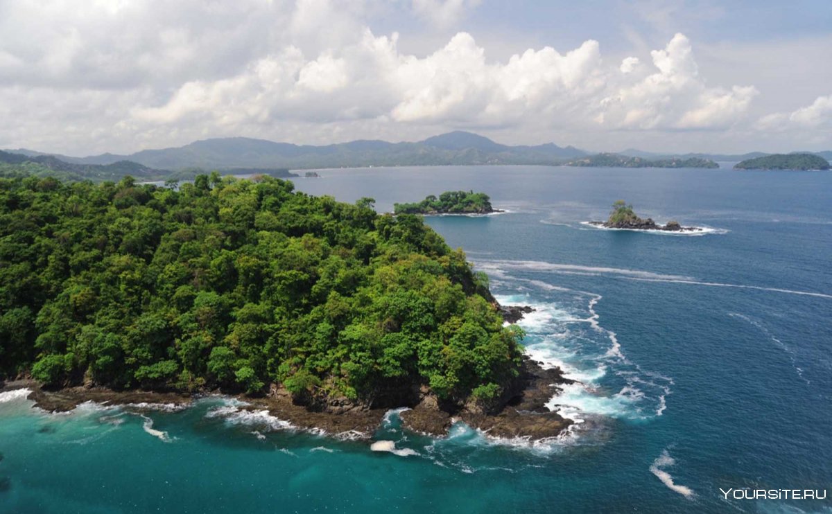 Лос Пахарос остров Коста-Рика