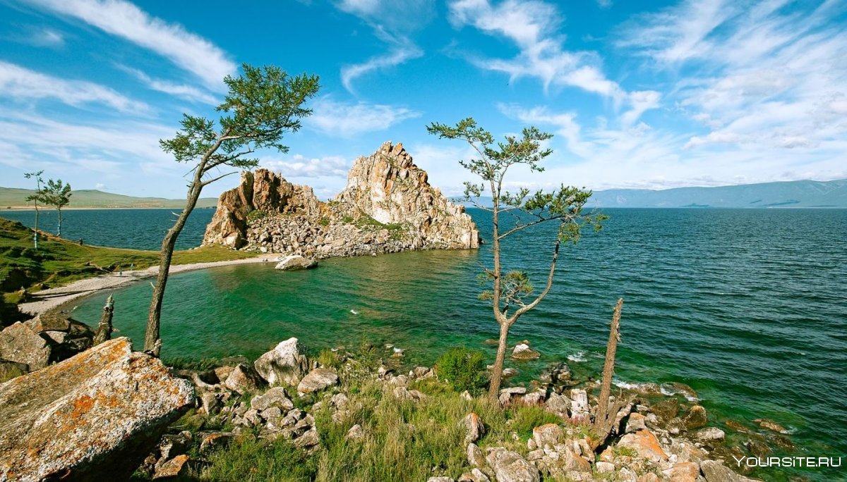 Остров Ольхон камень шамана
