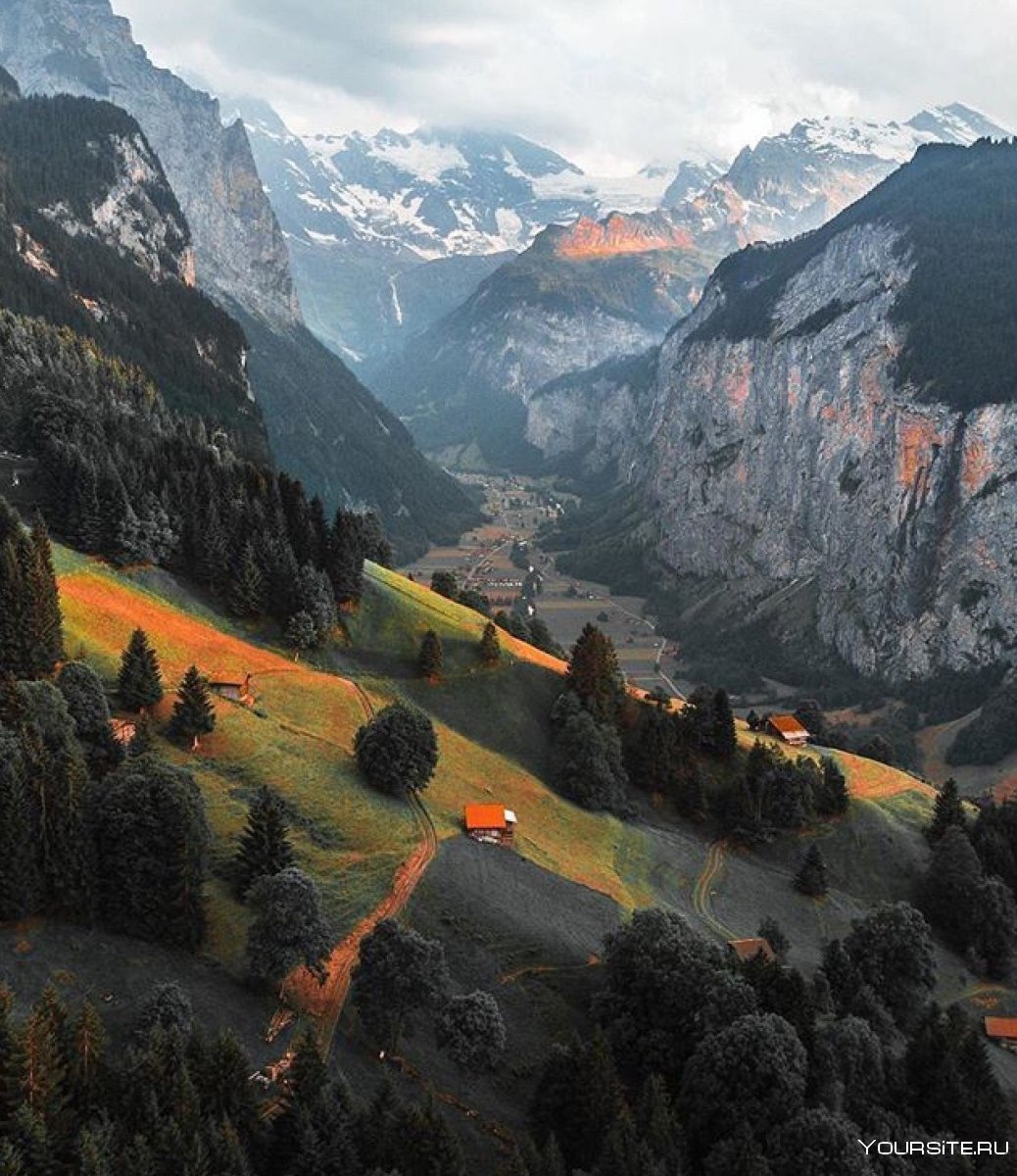 Швейцария горы Switzerland
