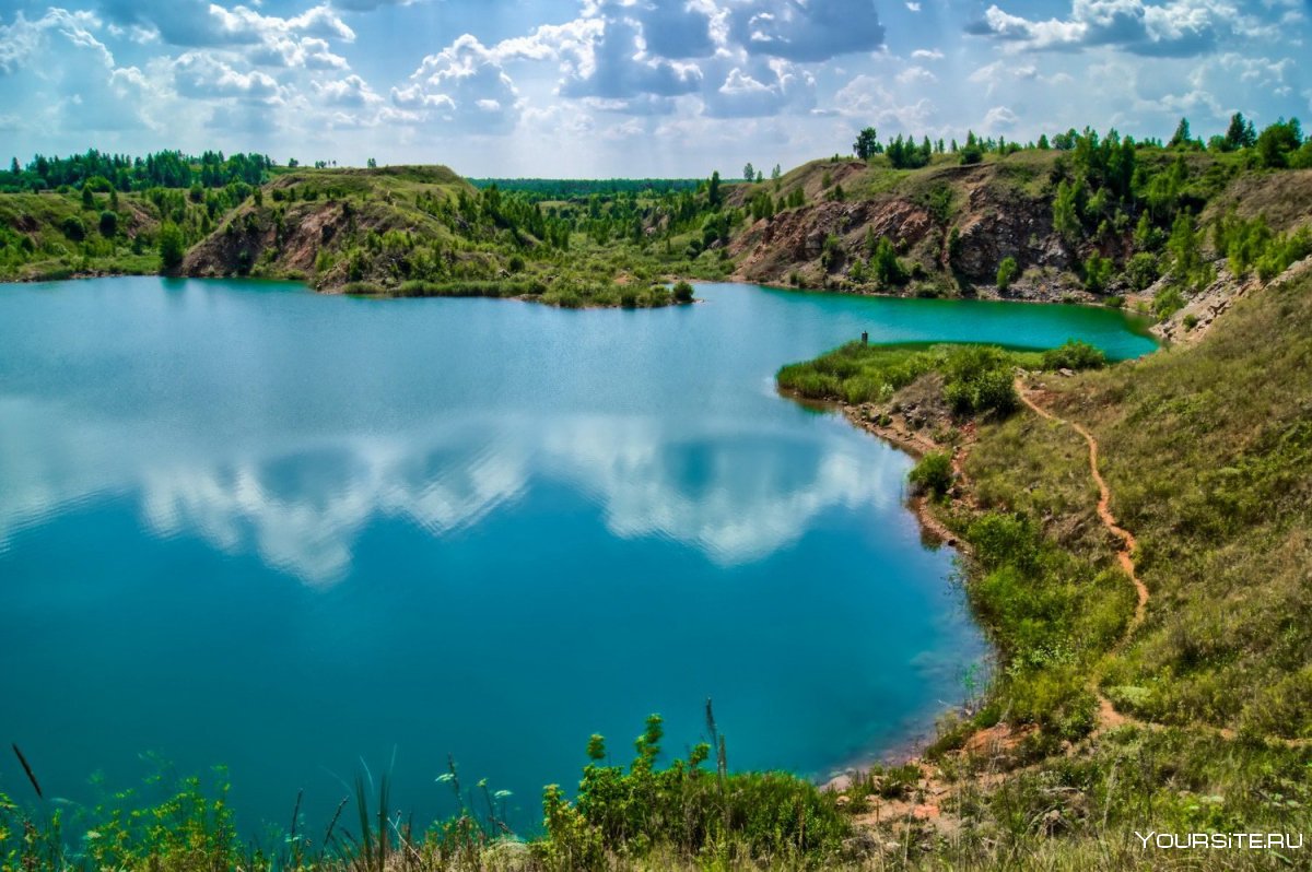Голубое озеро Воскресенск