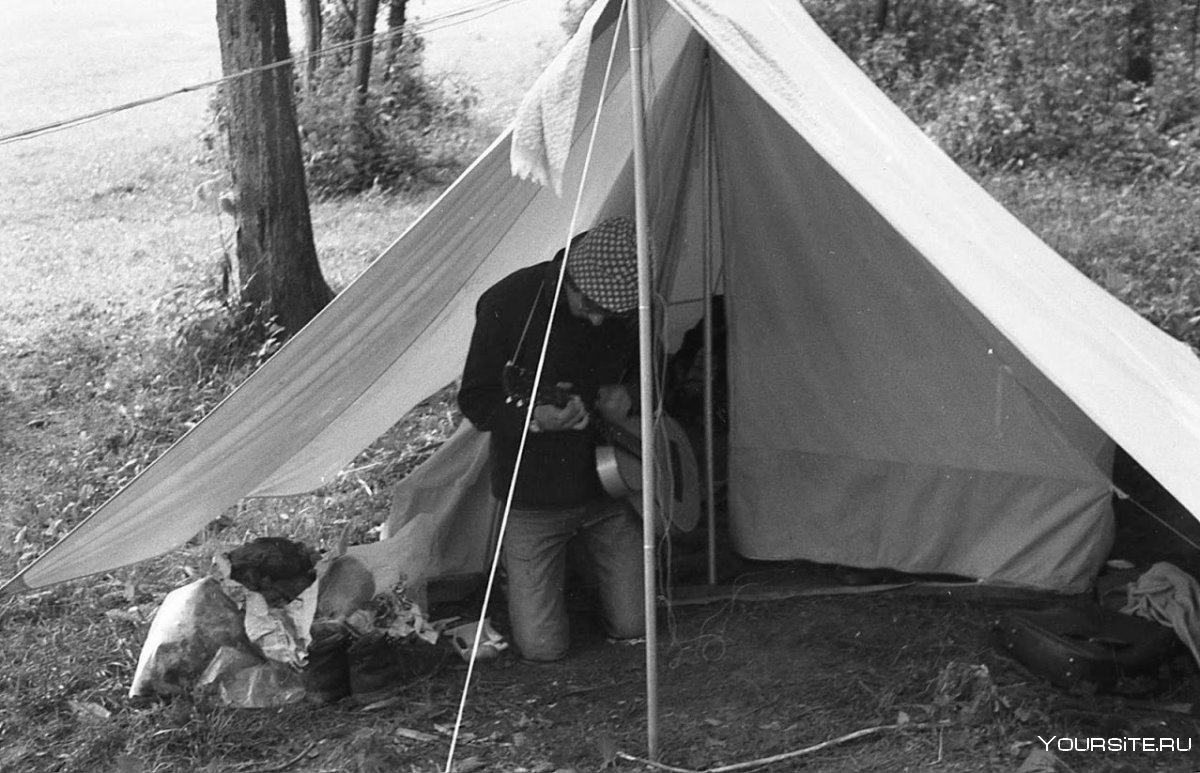 Палатки 60х годов