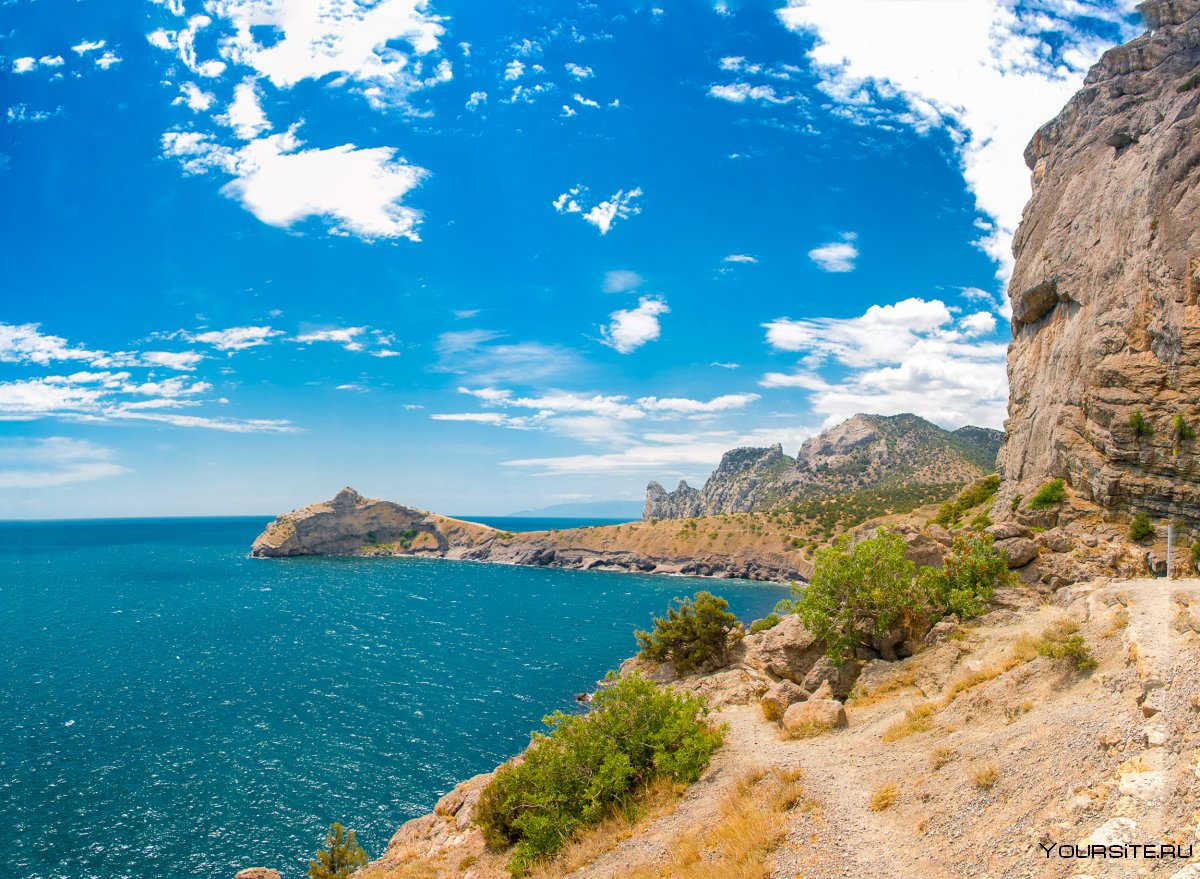 Крым море панорама