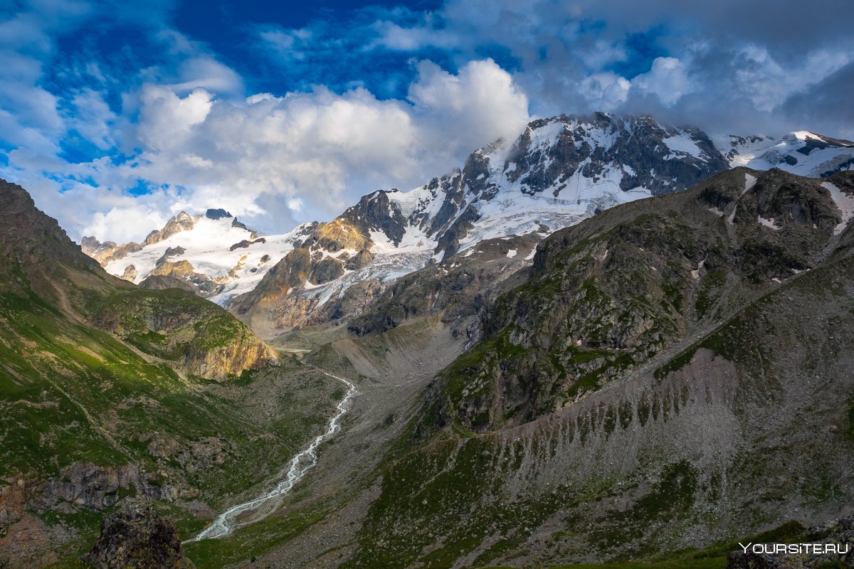 Горы Кавказа Эльбрус Чегет