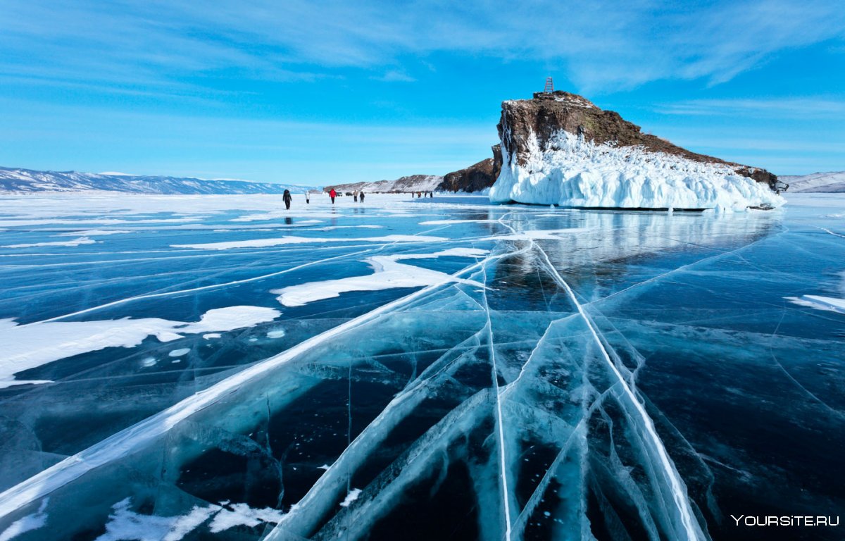 Байкальский лед Торосы