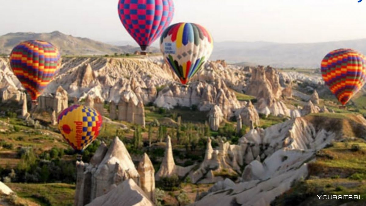 Турция экскурсия на воздушном шаре над Каппадокией