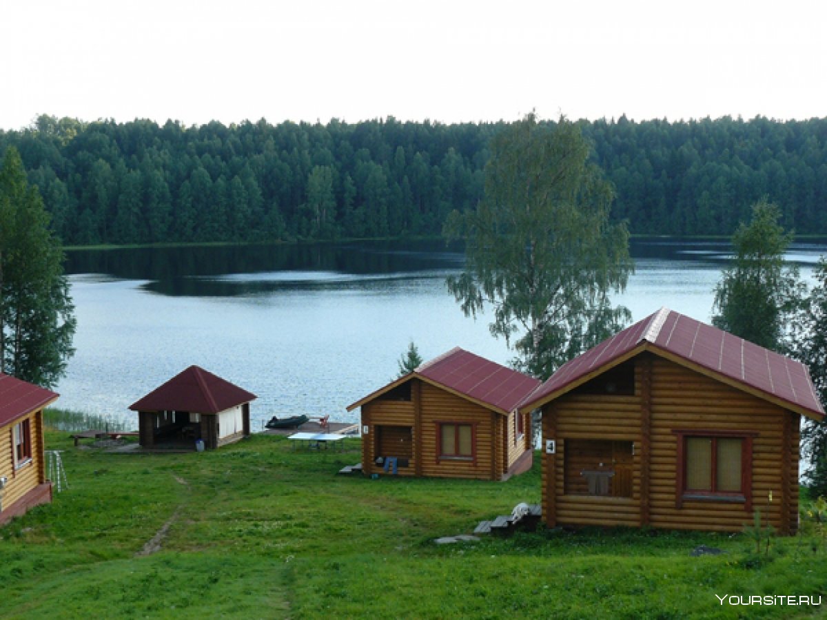База Лесное озеро Карелия