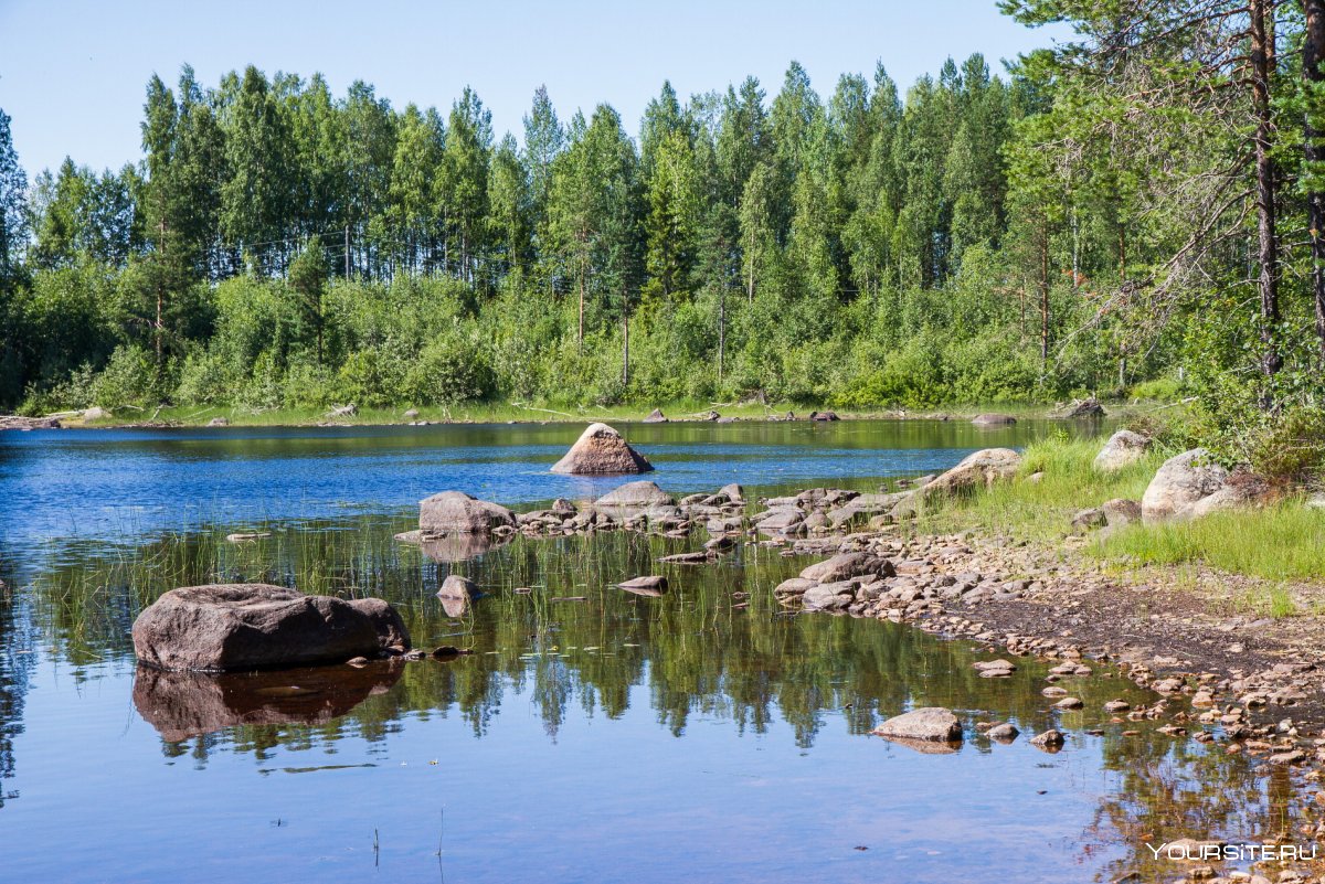Озеро Боярское Муезерский район