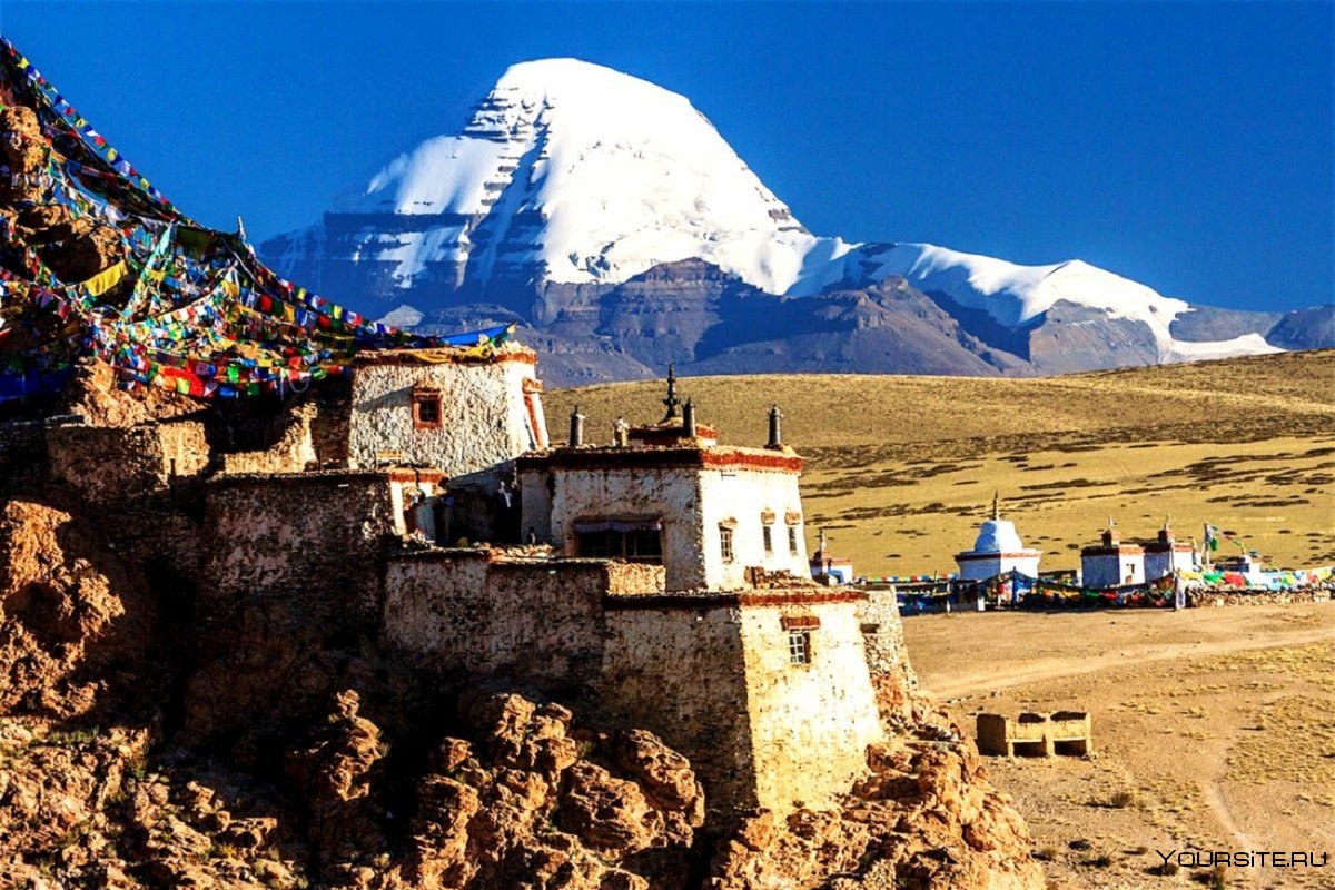 Священная гора Кайлас в Тибете