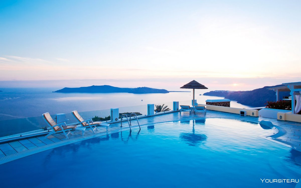 Санторини Греция фото отели