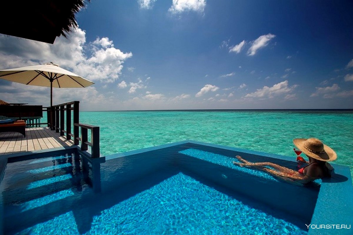 Мальдивы Water Villa Pool