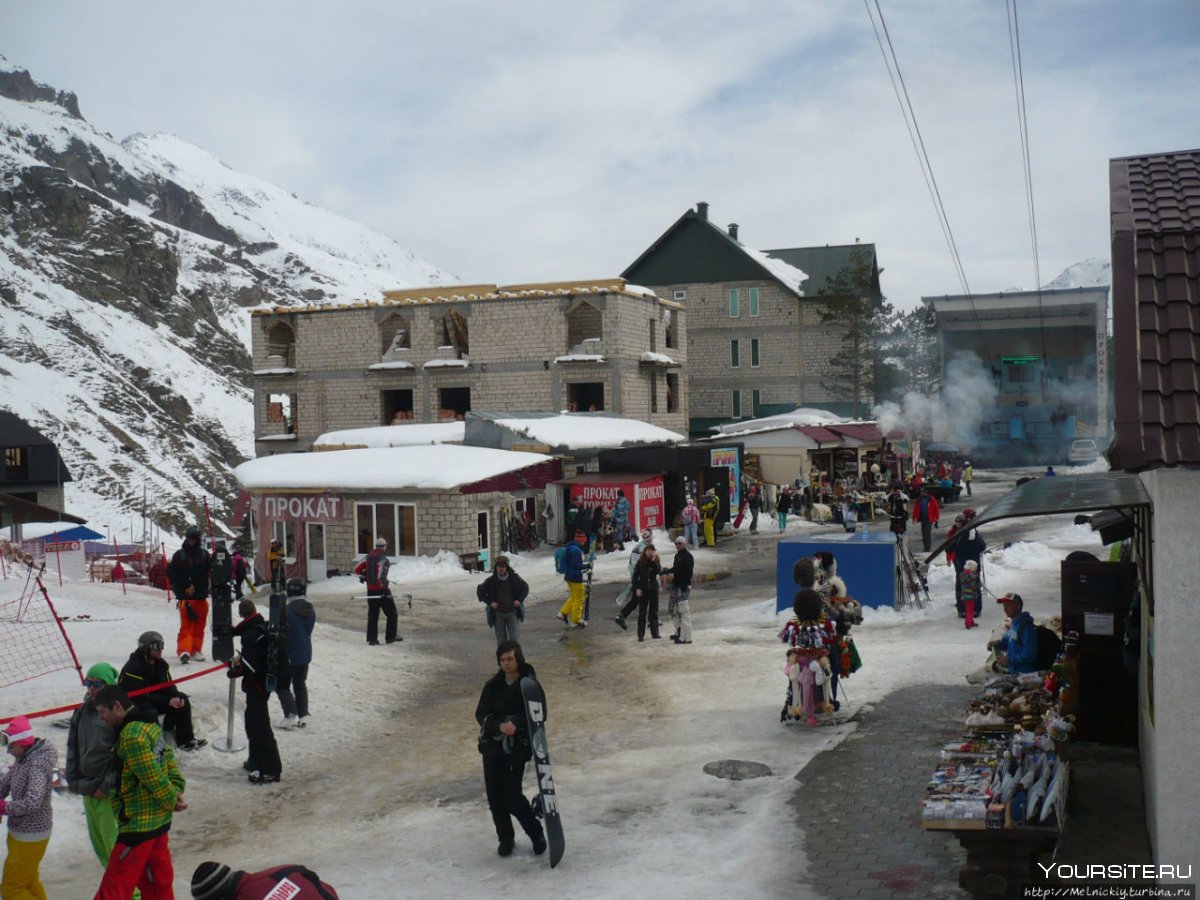 Эльбрус Кабардино-Балкария горнолыжный курорт