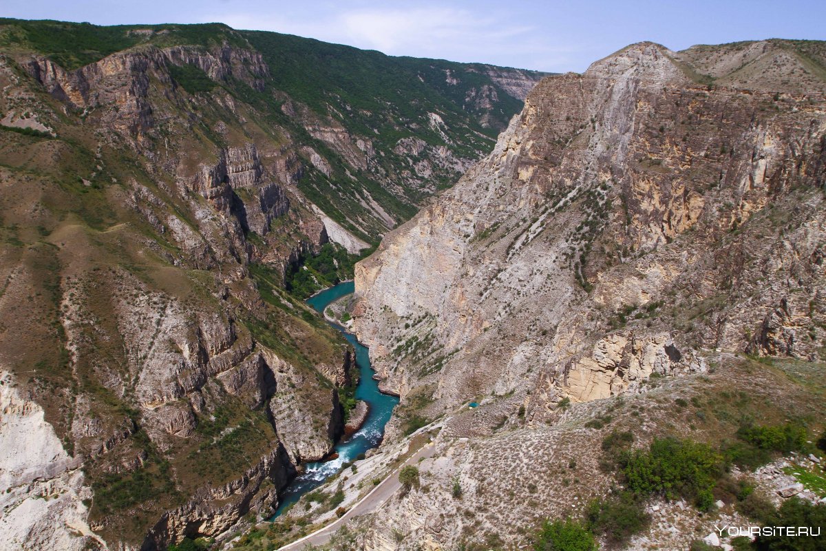 Дубки Дагестан Сулакский каньон смотровая