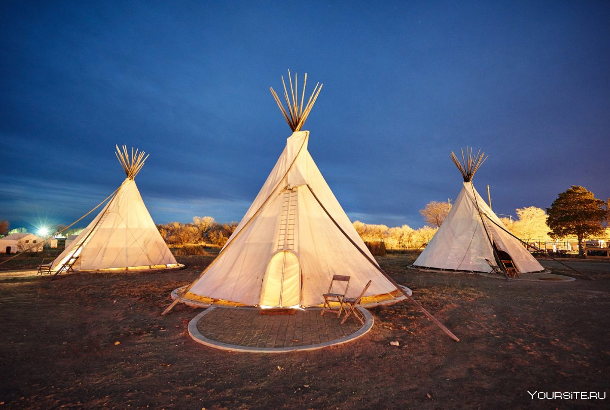 Вигвам - жилище лесных индейцев Северной Америки
