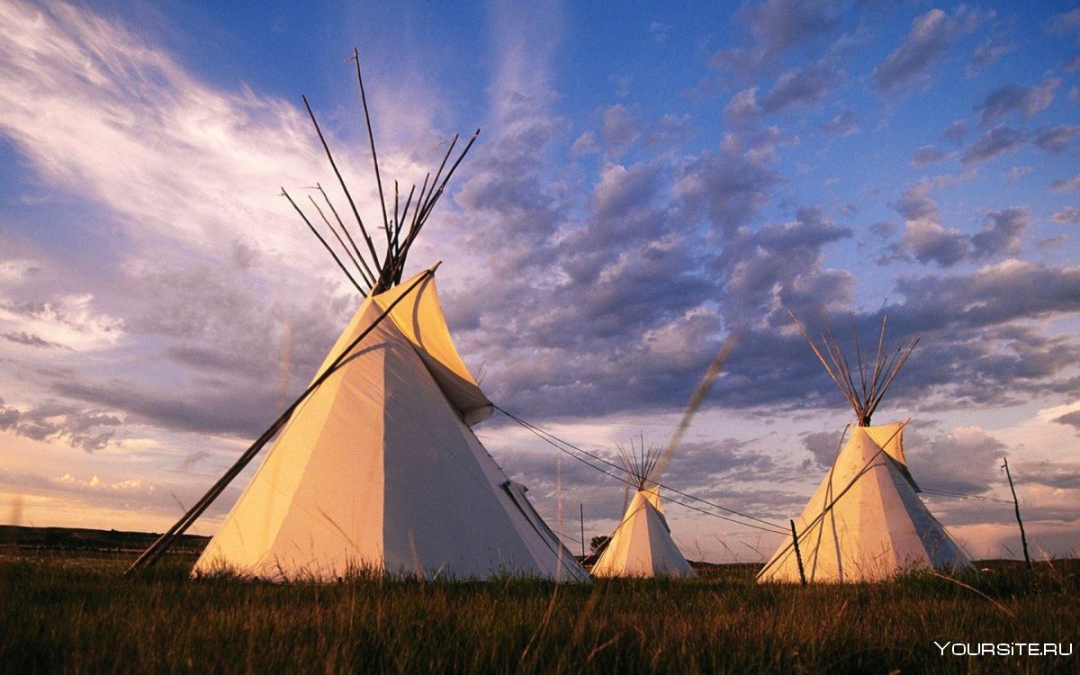Вигвам - жилище лесных индейцев Северной Америки