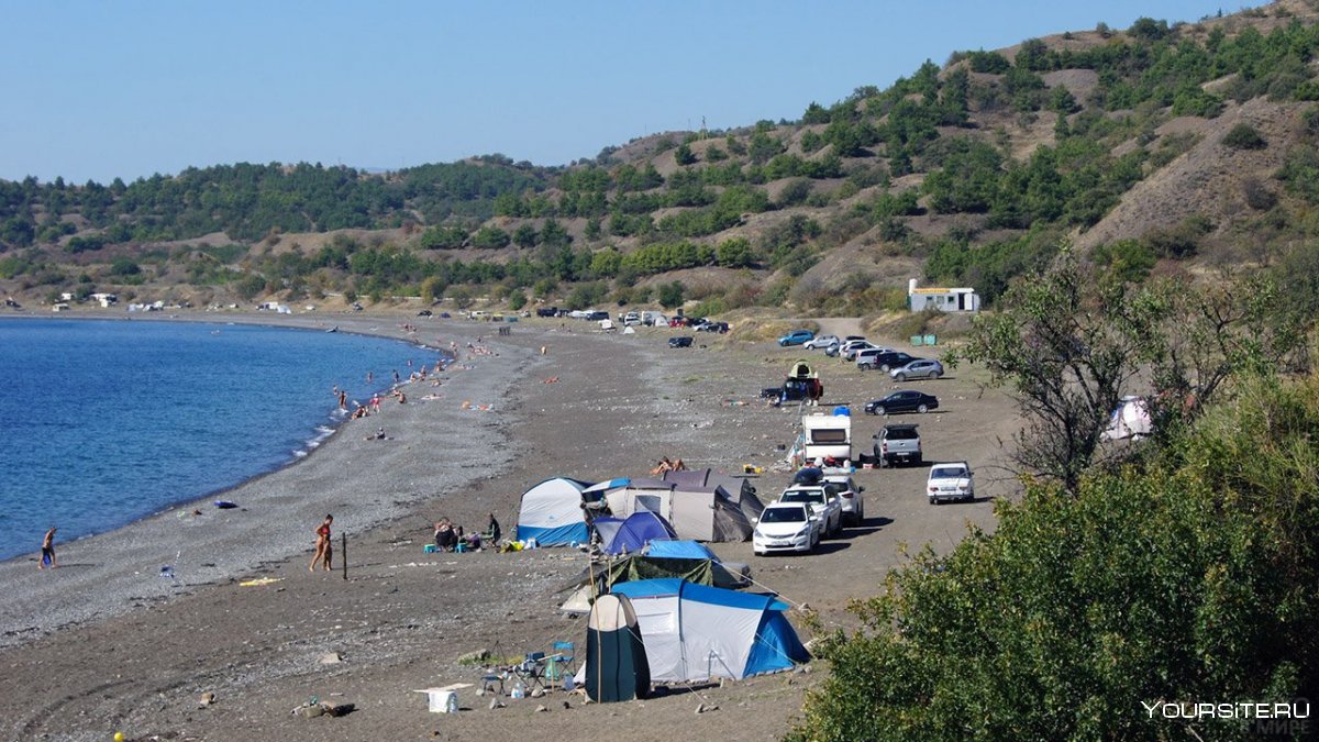 Пляж Чабан Кале Крым