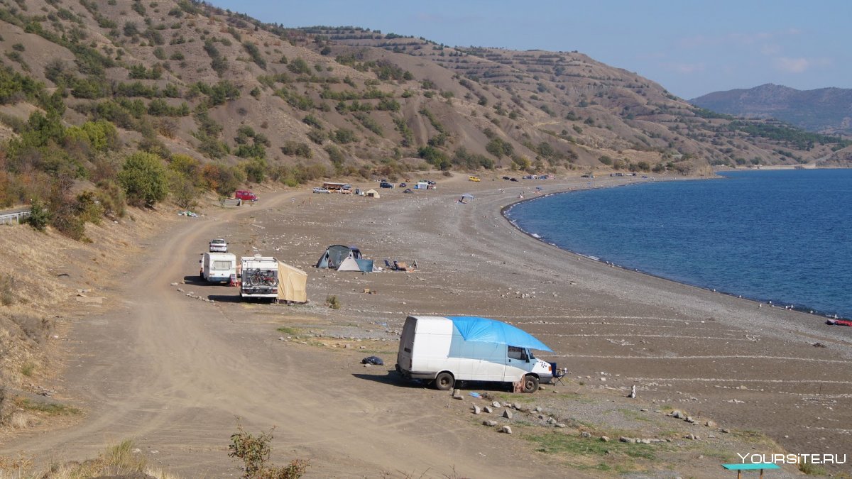 Крым Морское пляж Чабан Кале 2021