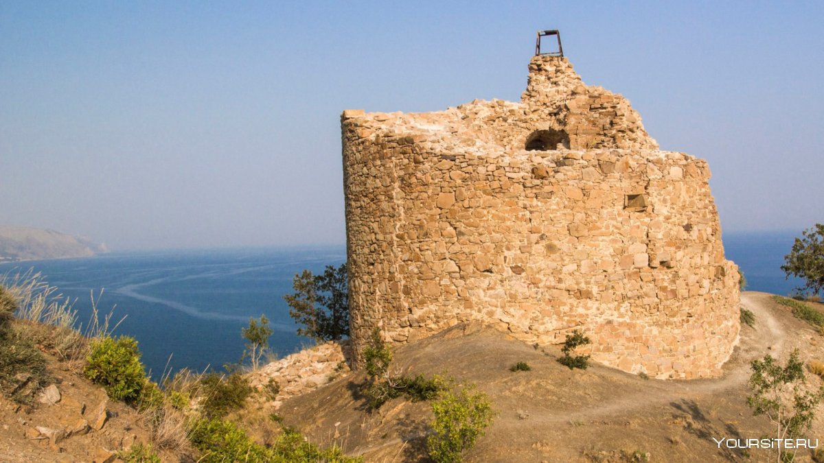 Замок Чобан-Куле в Крыму