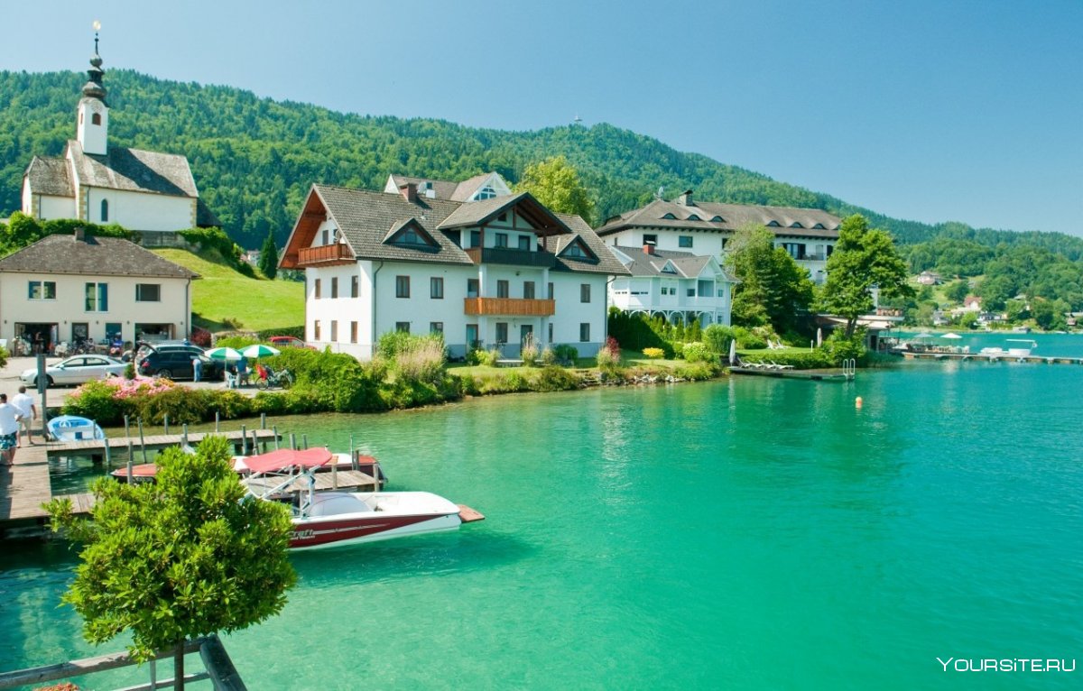 Австрия озеро Вертерзее