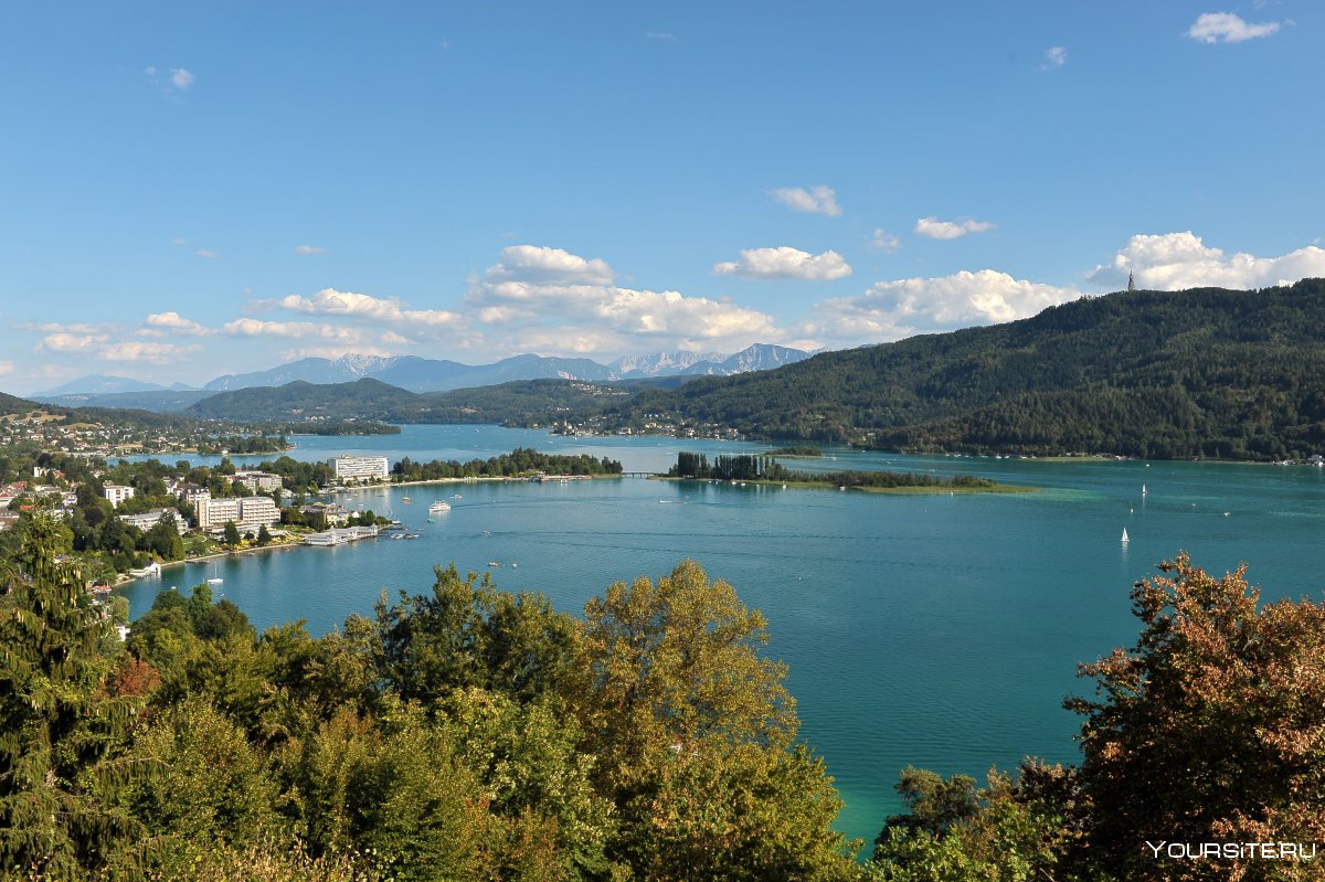 Озеро Каринтия Австрия