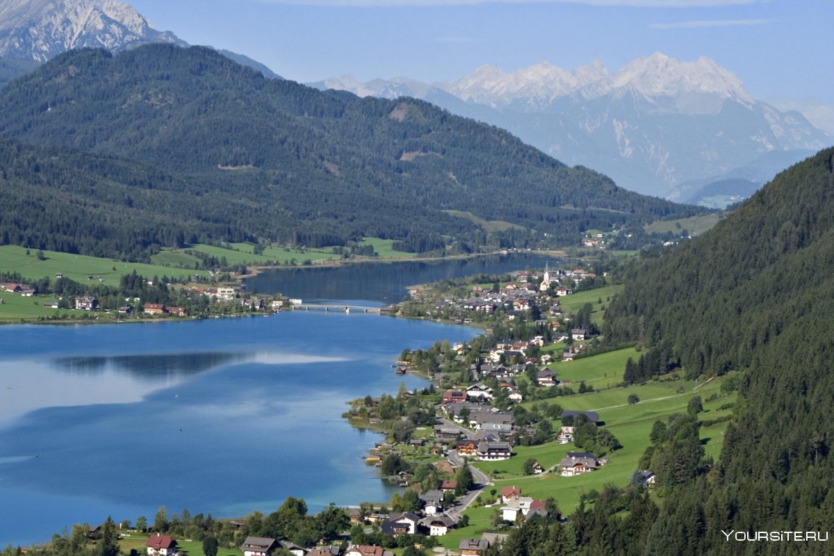 Вертерзее озеро в Австрии