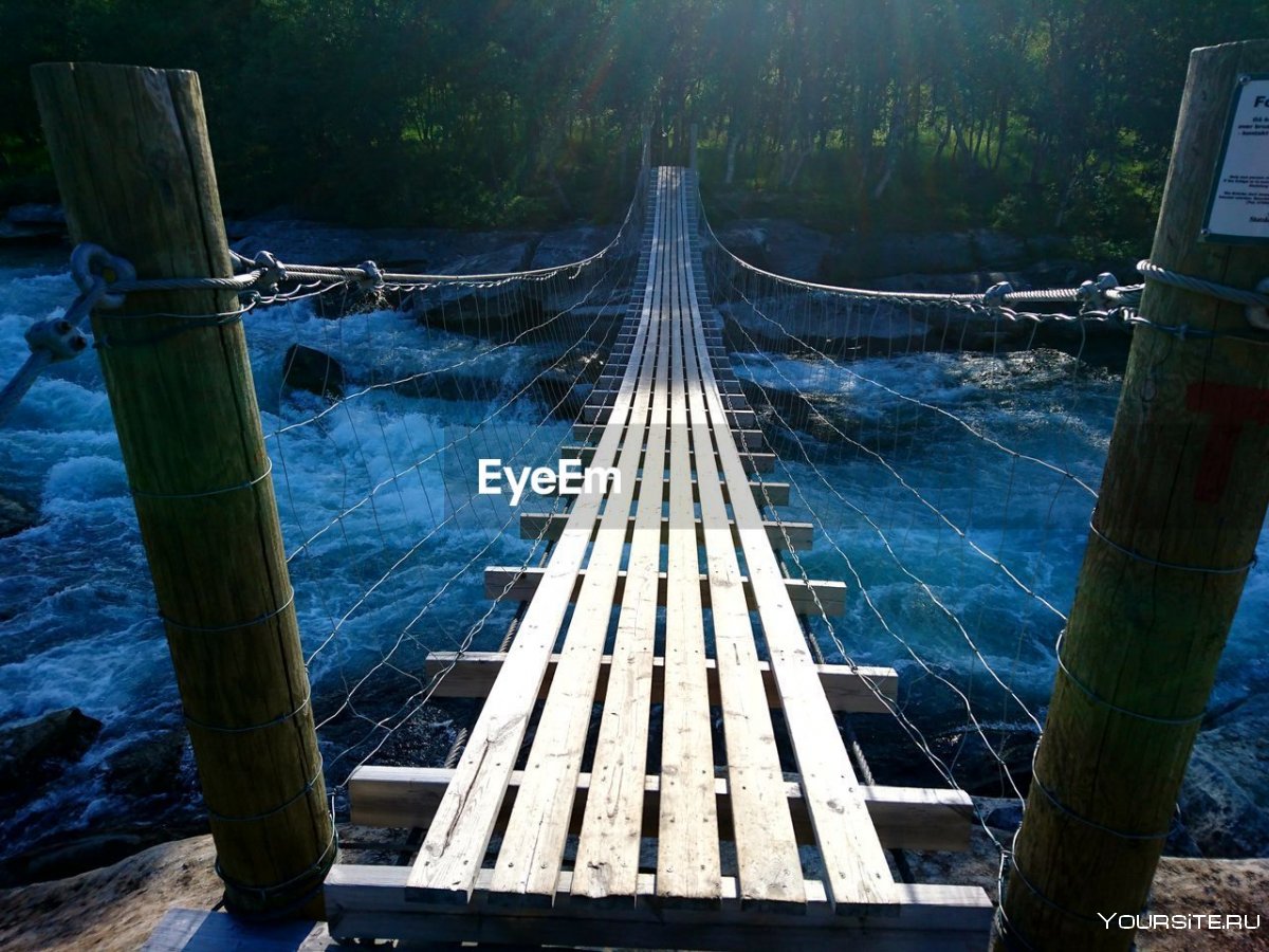 Мост Капилано в Capilano Suspension Bridge Park