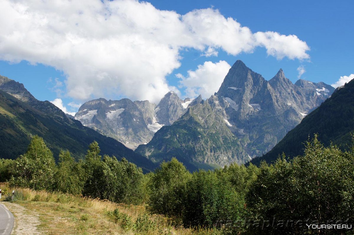Кавказ гора белалакая
