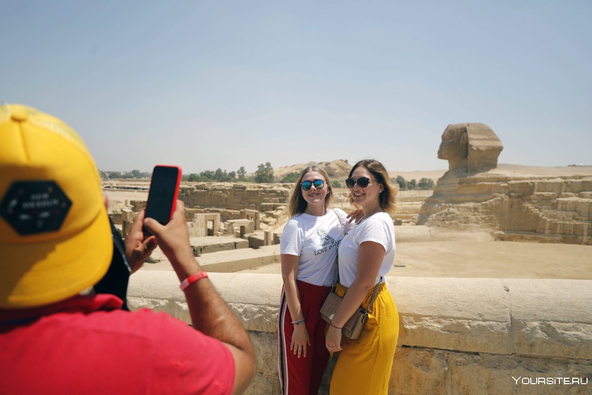 Русские туристы в Египте
