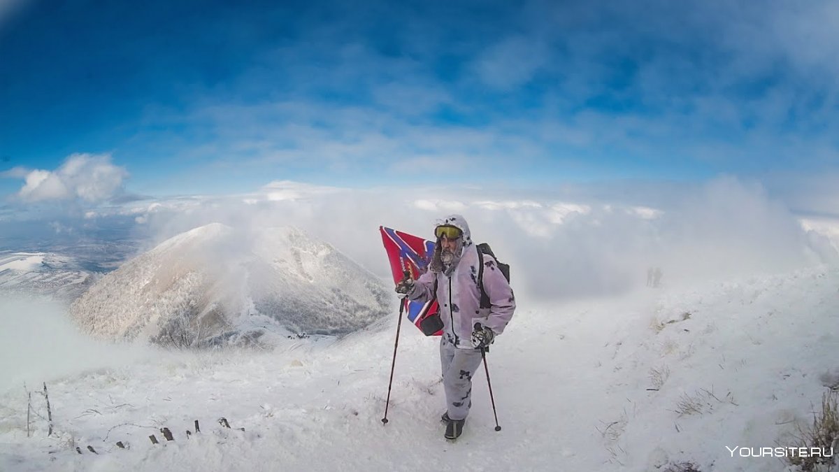 Восхождение на гора Бештау зимой Пятигорск