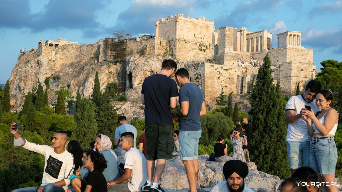 Афины туристы