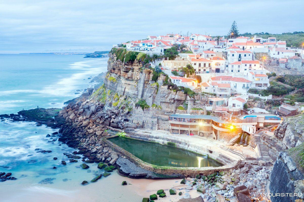 Синтра Португалия вид на побережье