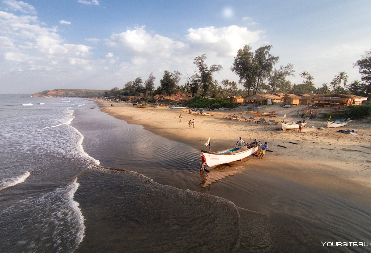 Индия пляж Арамболь