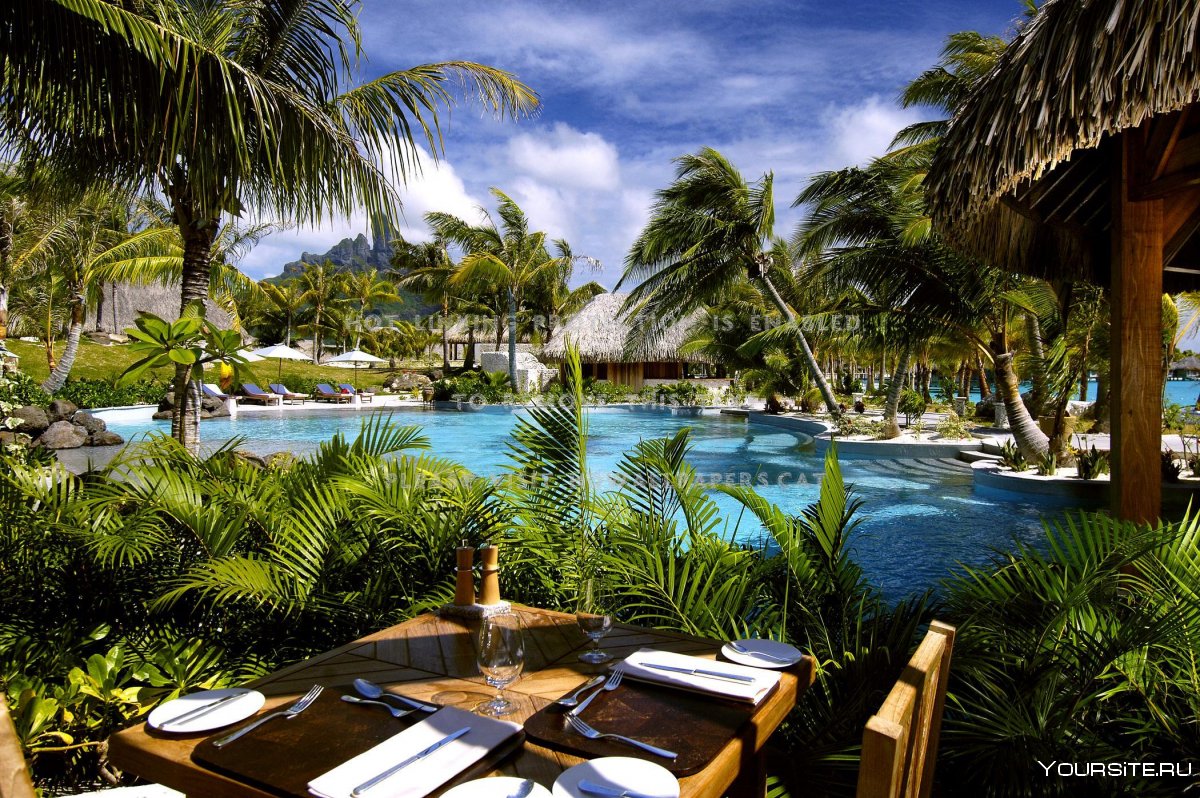 The St Regis Bora Bora Resort, французская Полинезия