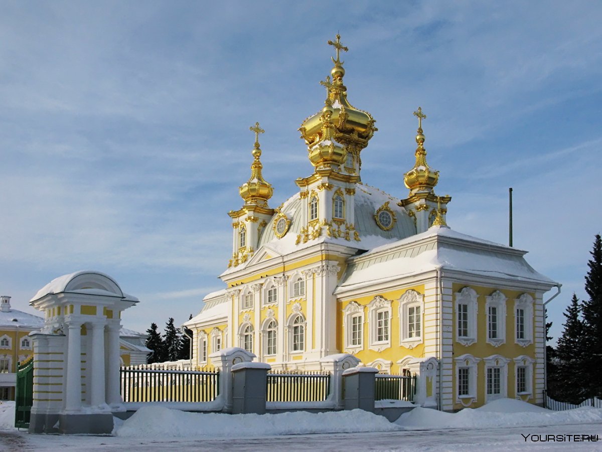 Петропавловский собор Санкт-Петербург в 1700