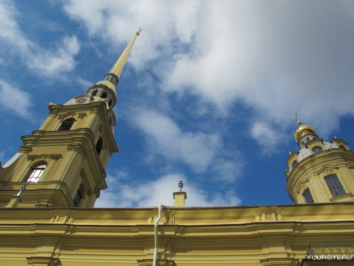 Осенний Петербург Петропавловская крепость