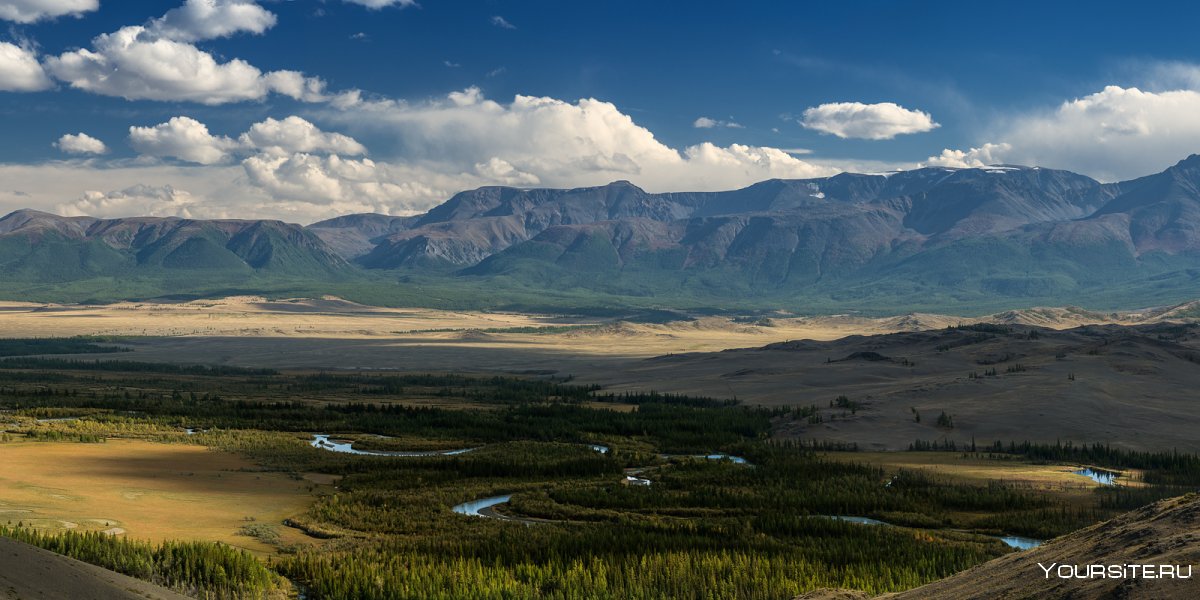 Южно-Чуйский хребет горный Алтай
